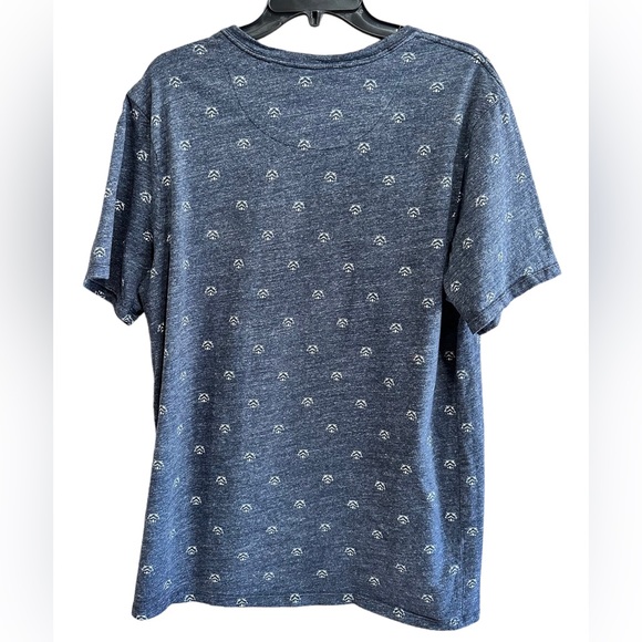 Star Wars Grey/blue T-Shirt Stormtrooper Darth Vader Casual Button Official L - Picture 4 of 13